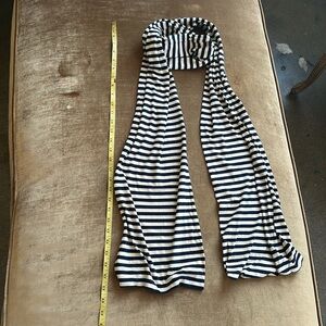 Stripe Navy Cream Wrap Sash Scarf belt Natural fabric
Accessory Basic essentials